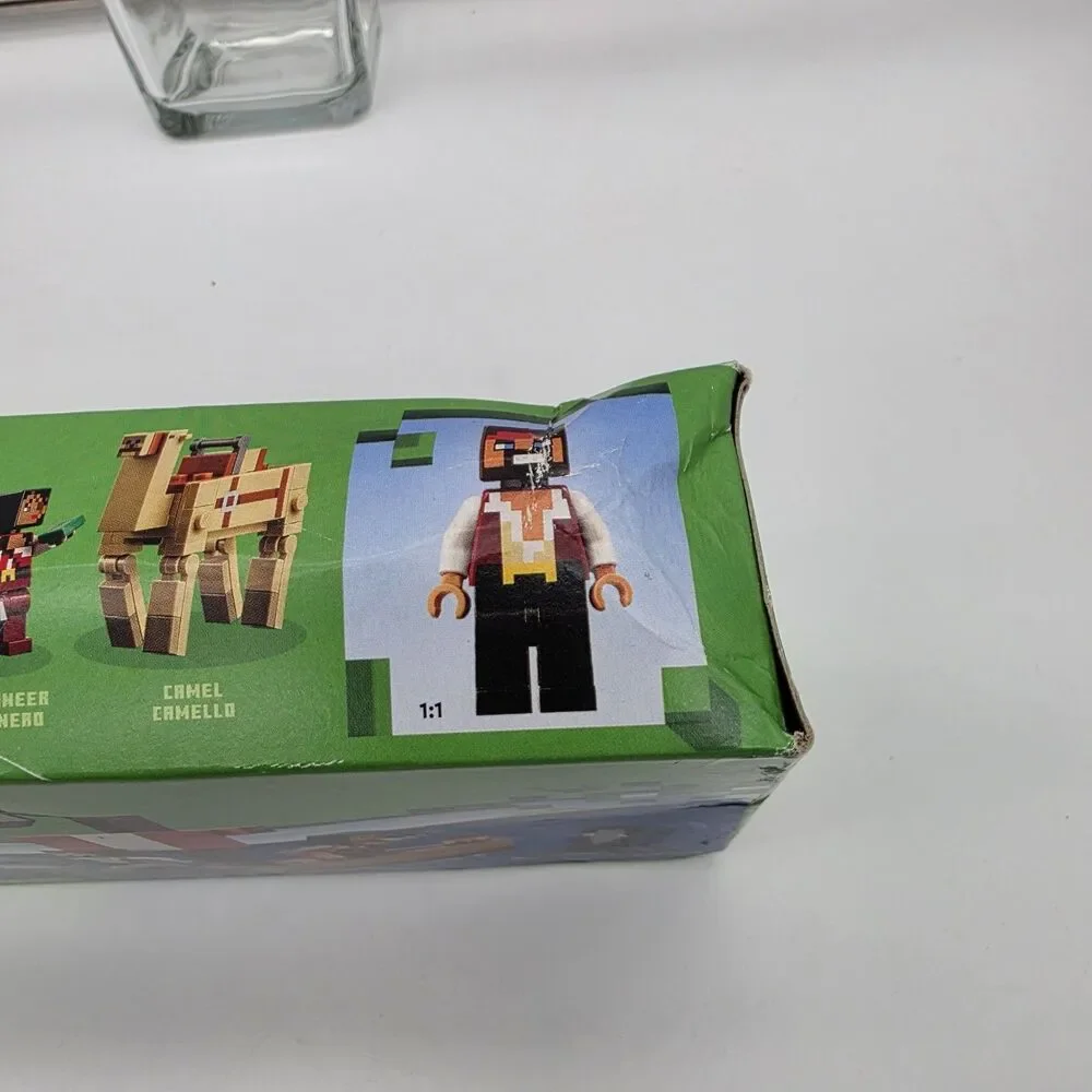 LEGO Minecraft The Pirate Ship Voyage 21259 Complete Set 166 Pieces